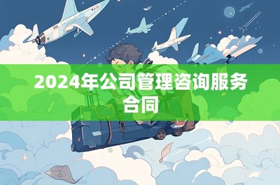 2024年公司管理咨詢(xún)服務(wù)合同